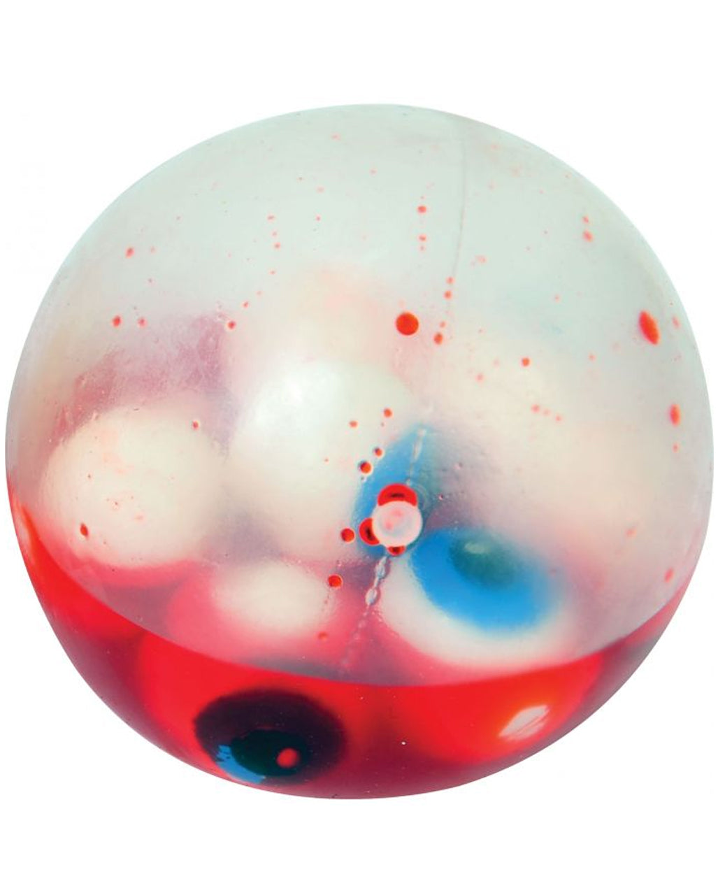 Gruseliger Squeezie Quetschball mit Blut & Augen Gruseliger Squeezie Quetschball mit Blut & Augen