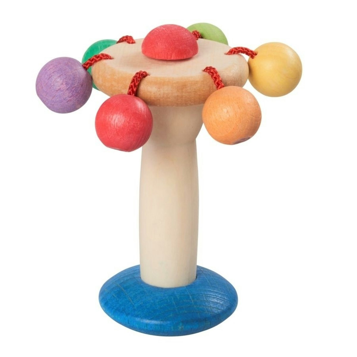 Gutes Holzspielzeug für Babys 3-12 Monaten  pflanzl. gefärbt Gutes Holzspielzeug für Babys 3-12 Monaten  pflanzl. gefärbt