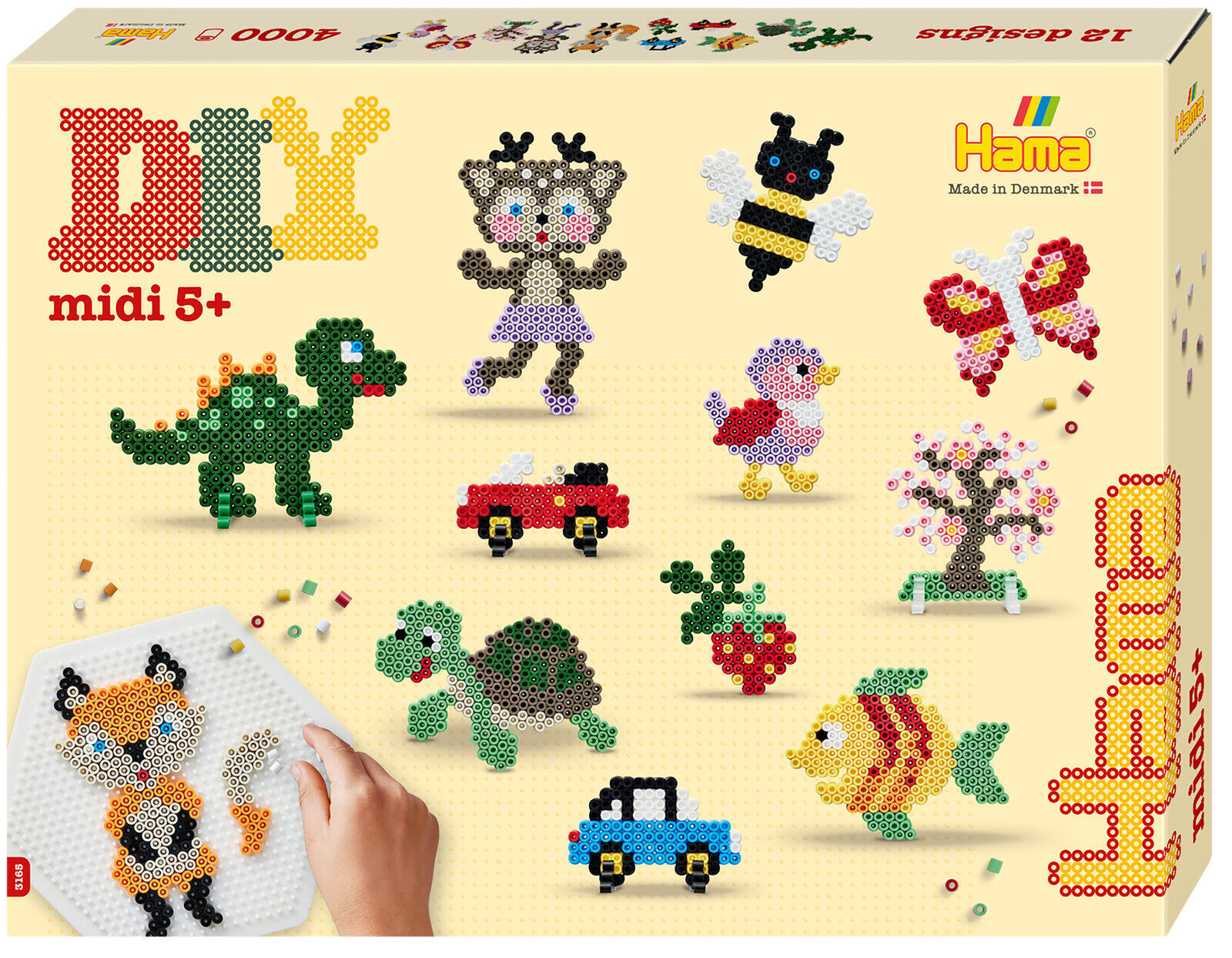 HAMA-Bügelperlen - Bügelperlen Set Bunte Bastelwelt HAMA-Bügelperlen - Bügelperlen Set Bunte Bastelwelt