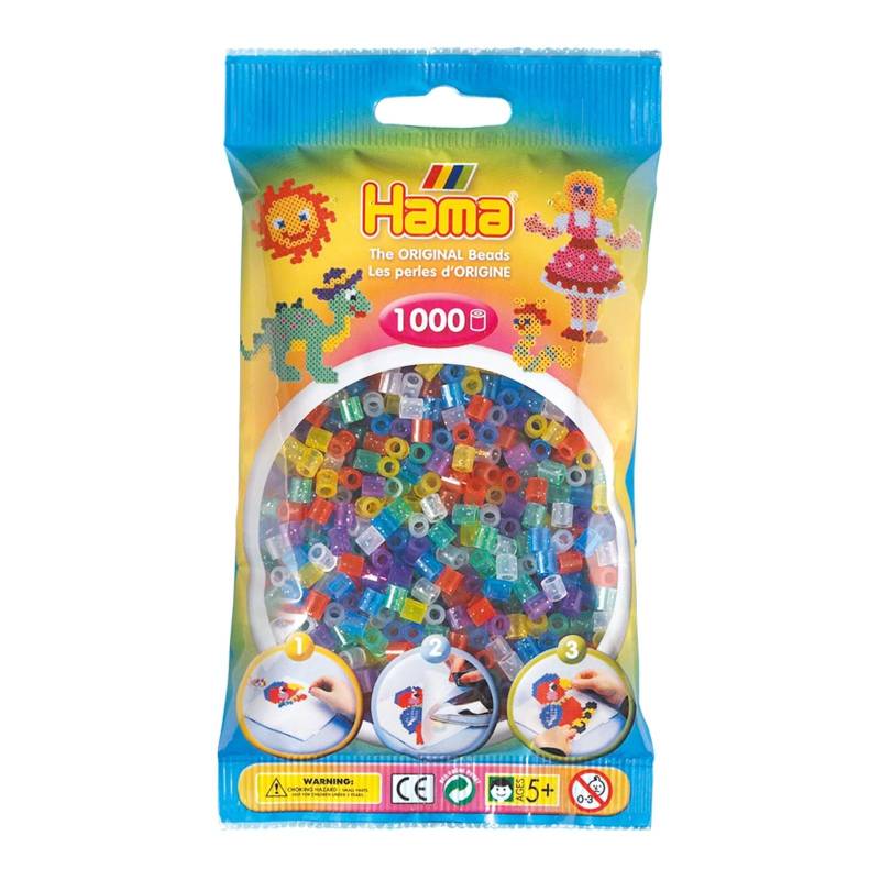 HAMA - Perlen Glitzernd, 1000 Stück