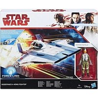 HASBRO C1248EU4 - C1249EU40 Star Wars Episode 8 FORCE LINK Fahrzeuge mit 3.75" Figur von Hasbro