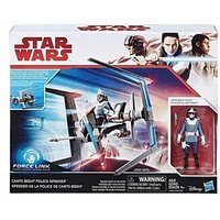 HASBRO C1248EU4 - C1250EU40 Star Wars Episode 8 FORCE LINK Fahrzeuge mit 3.75" Figur von Hasbro