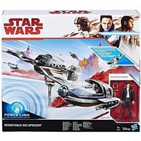 HASBRO C1251EU4 Star Wars Episode 8 FORCE LINK Ski Speeder mit 3.75" Poe Dameron Figur von Hasbro