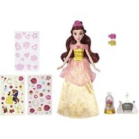 HASBRO E5599EU4 Disney Prinzessin Die schöne Glitzerprinzessin Belle mit Kleid von Hasbro