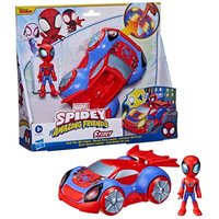 HASBRO F45305X0 SPIDEY AND HIS AMAZING FRIENDS Marvel Spidey and His Amazing Friends Leuchtender Web-Flitzer von Hasbro