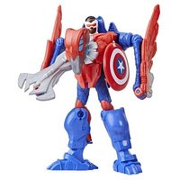 HASBRO F66755X0 MARVEL MECH STRIKE Mechasaurs Captain America & Redwing von Hasbro