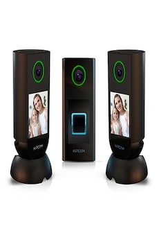 HIPCAM Smart Security Camera Pack Pro 5 (Doorbell + 2 Indoor)Wifi FullHD, Nigth vision Face&Person detection