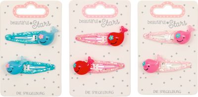 Haarclips Wal - beautiful Stars Haarclips Wal - beautiful Stars