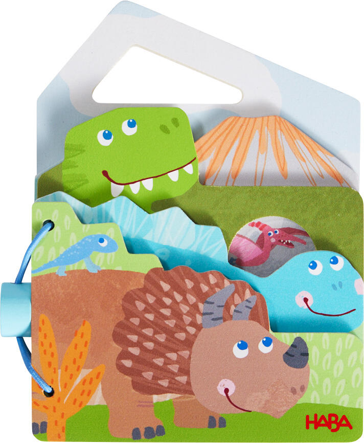 Haba - Babybuch Holz Dinos Haba - Babybuch Holz Dinos