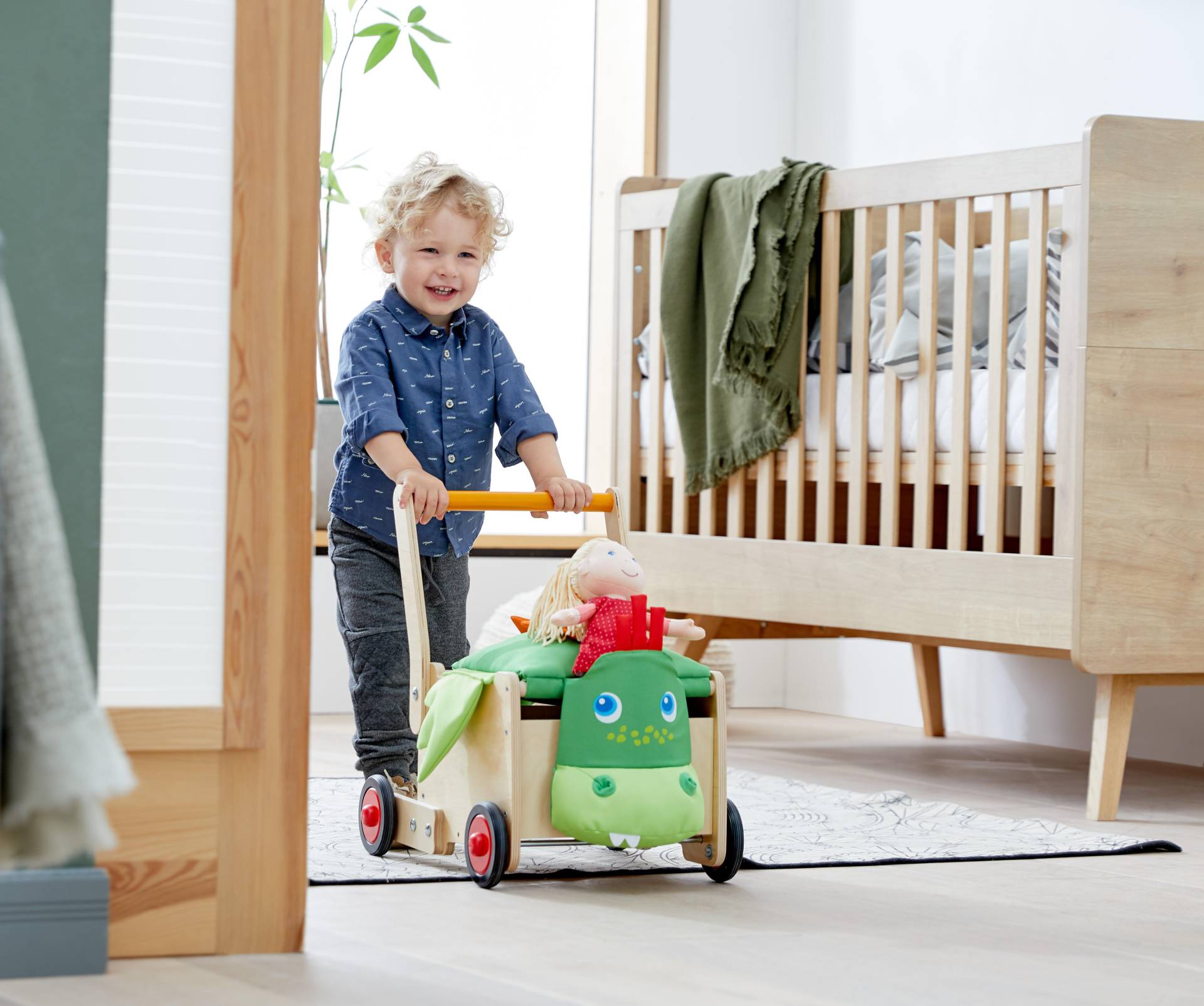 Haba - Lauflernwagen Drachenbox Haba - Lauflernwagen Drachenbox