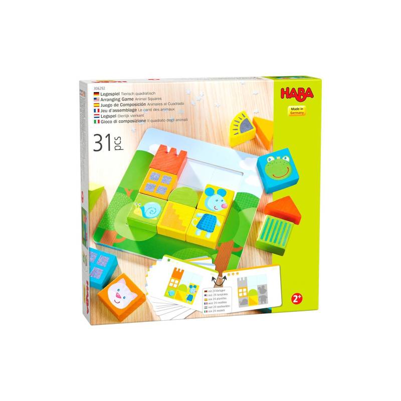 Haba - Legespiel Tierisch quadratisch (2)