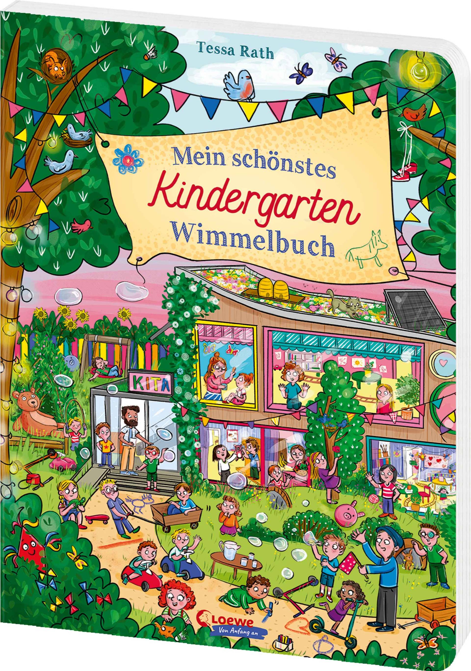 Loewe Verlag - Mein schönstes Kindergarten-Wimmelbuch Loewe Verlag - Mein schönstes Kindergarten-Wimmelbuch