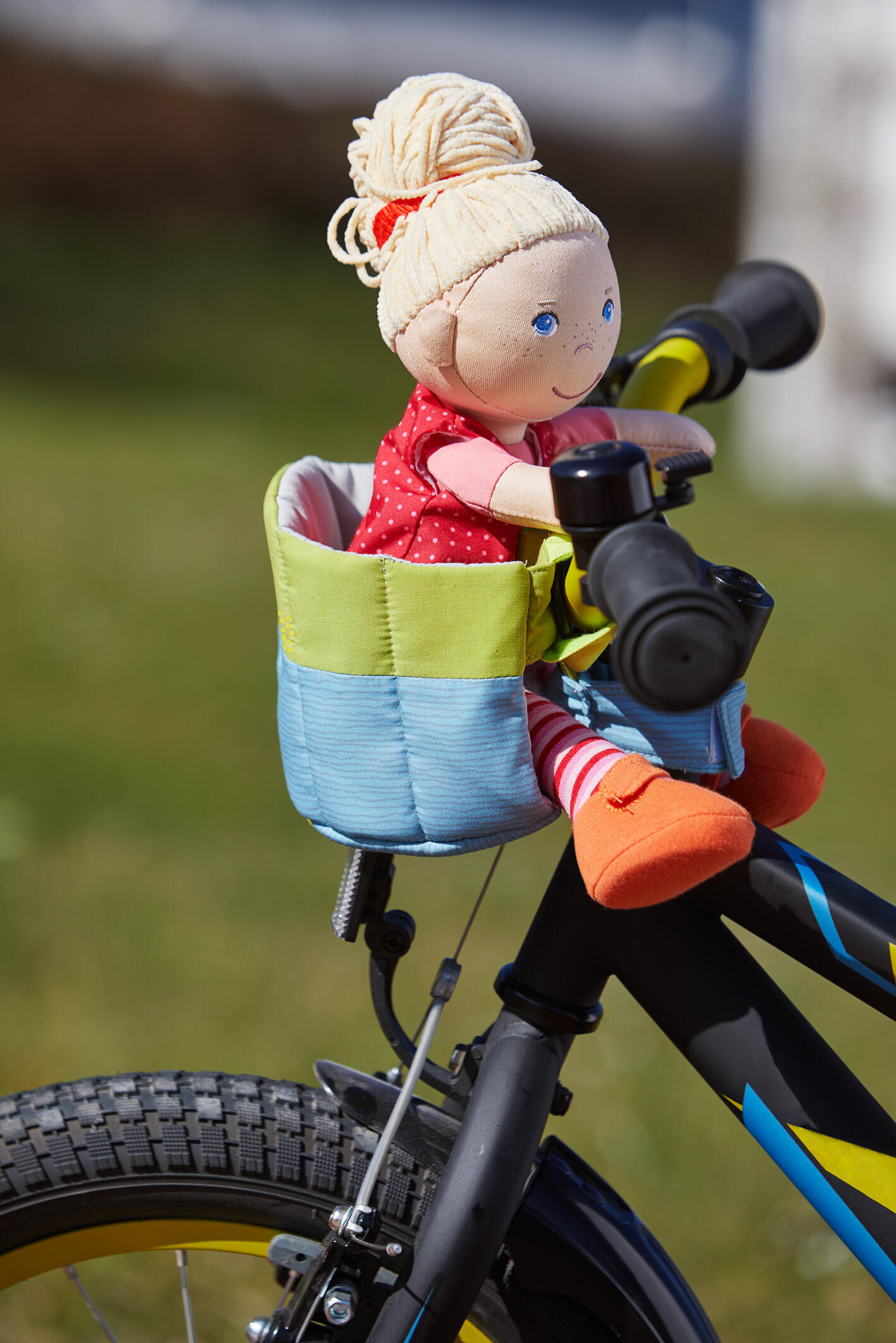 Haba - Puppen-Fahrradsitz Sommerwiese Haba - Puppen-Fahrradsitz Sommerwiese