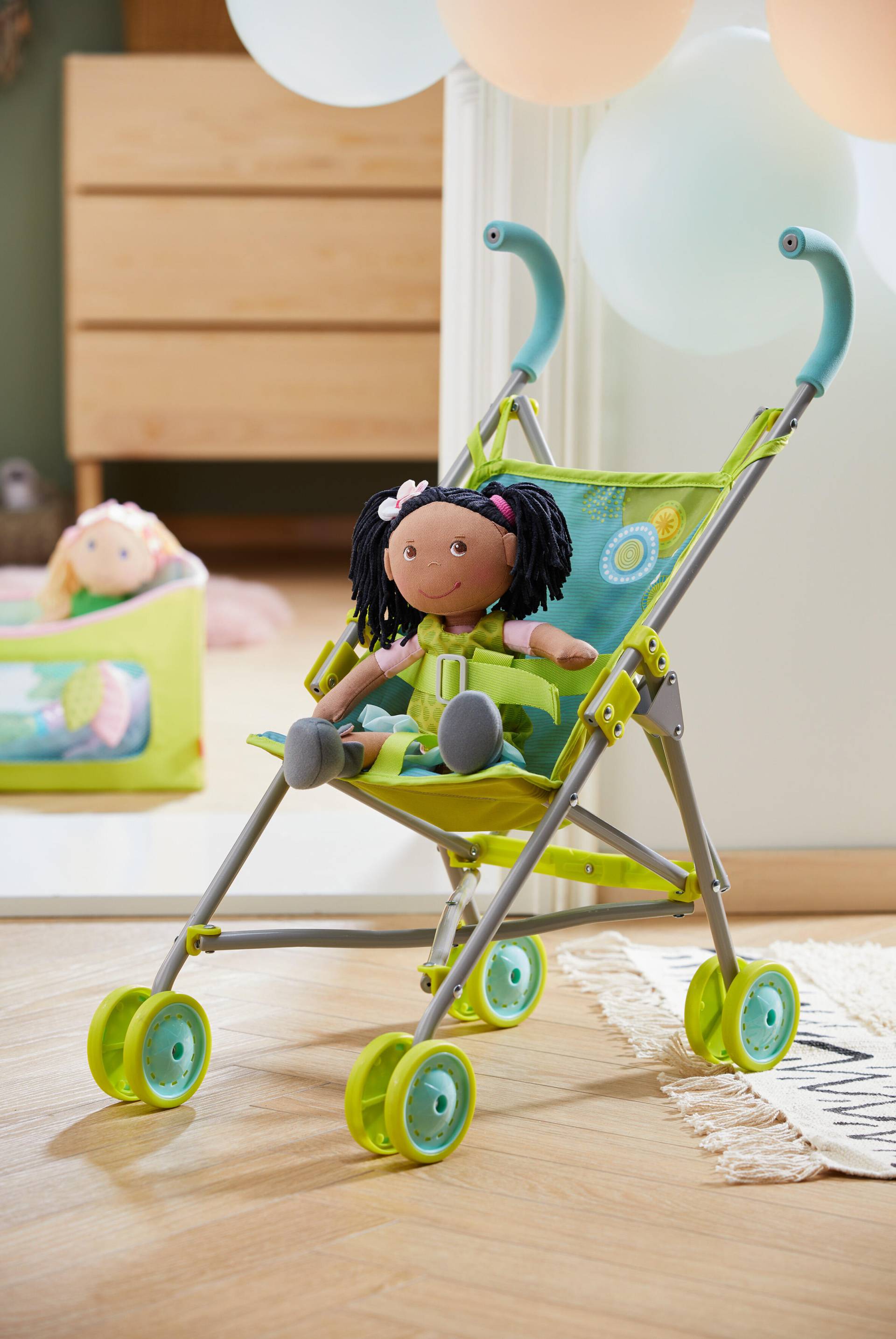 Haba - Puppenbuggy Sommerwiese Haba - Puppenbuggy Sommerwiese