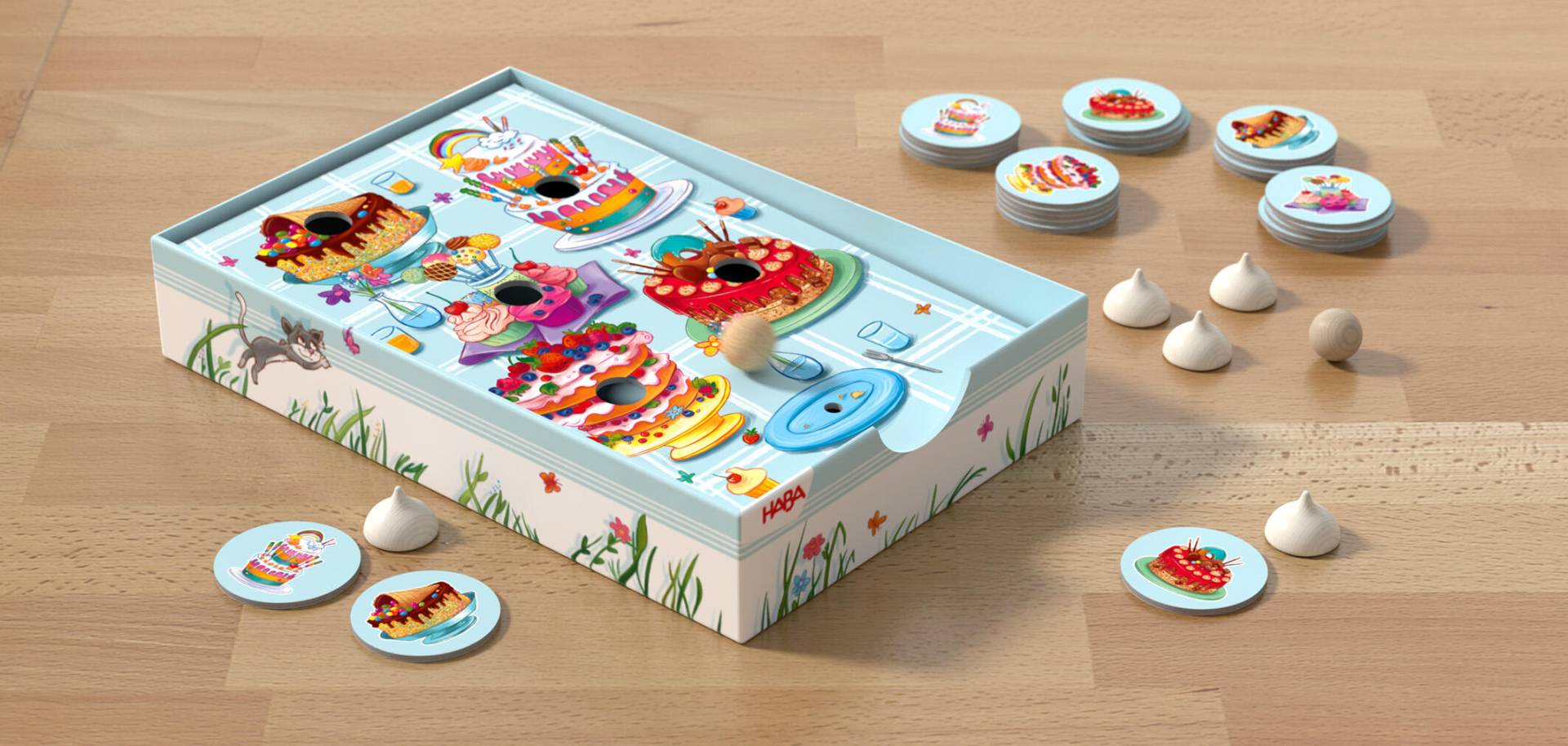 Haba - Pustekuchen, atemloses Geschicklichkeitsspiel, ab 4 Jahren Haba - Pustekuchen, atemloses Geschicklichkeitsspiel, ab 4 Jahren