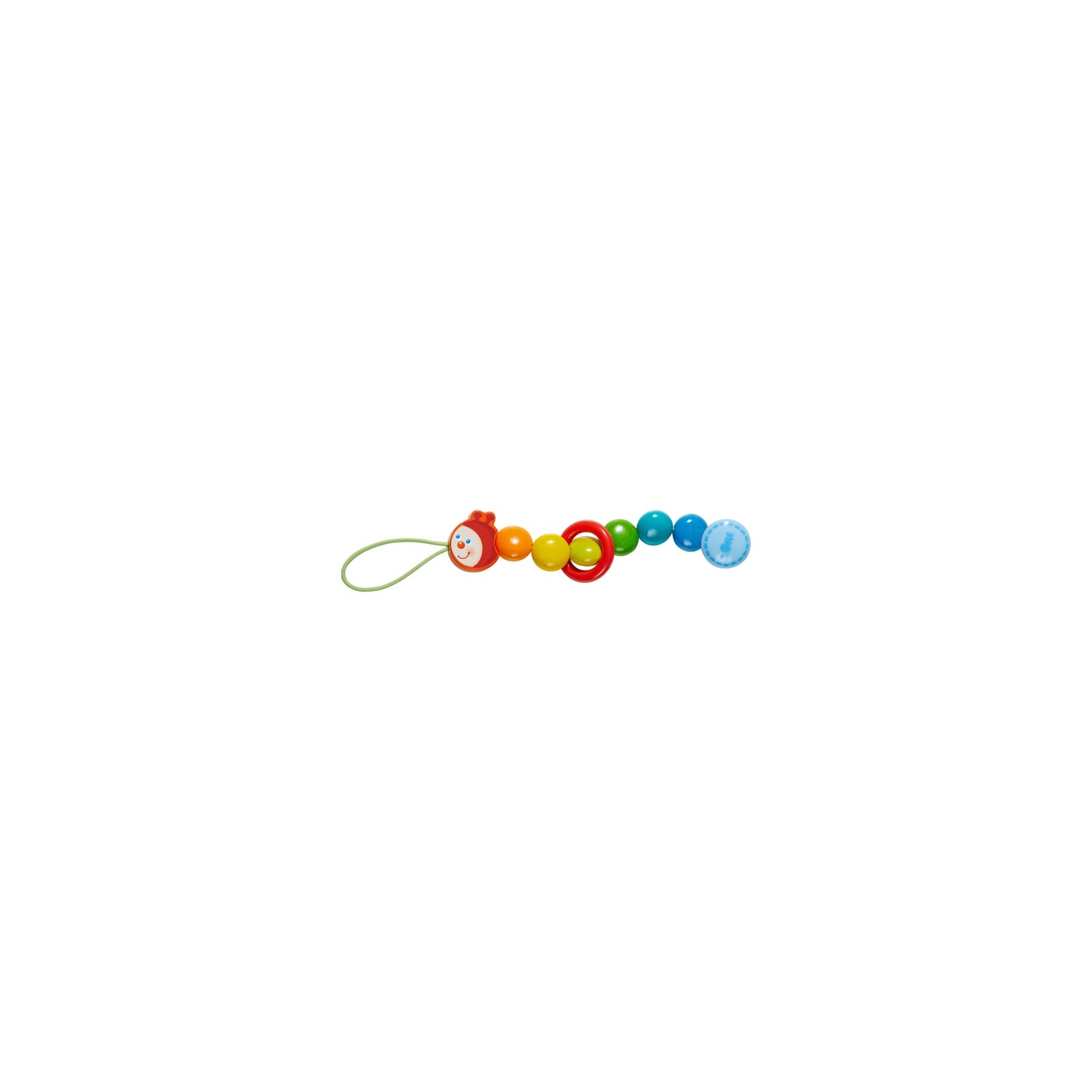 Haba - Schnullerkette Raupe (4)