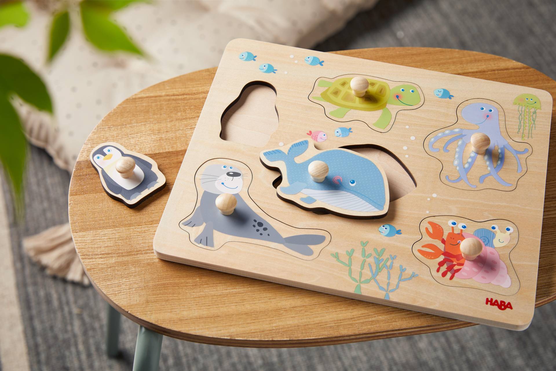 Haba - Steckpuzzle Meerestiere Haba - Steckpuzzle Meerestiere