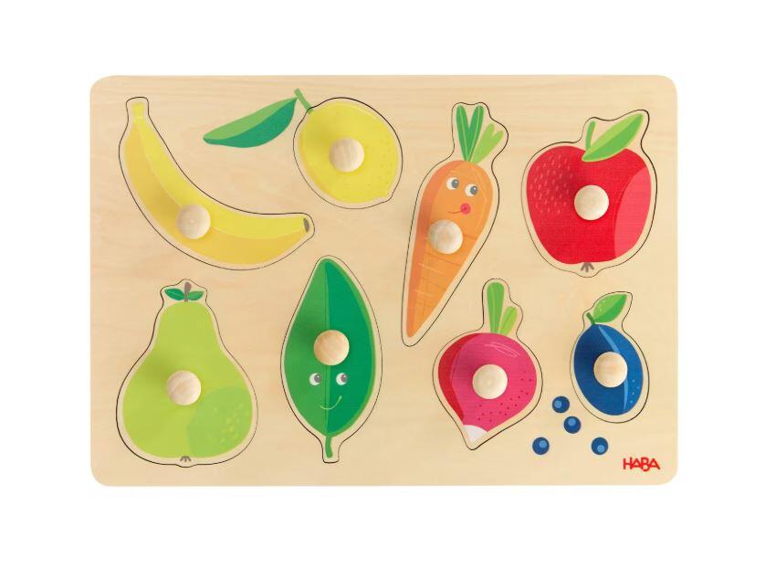 Haba - Steckpuzzle Obst und Gemüse Haba - Steckpuzzle Obst und Gemüse