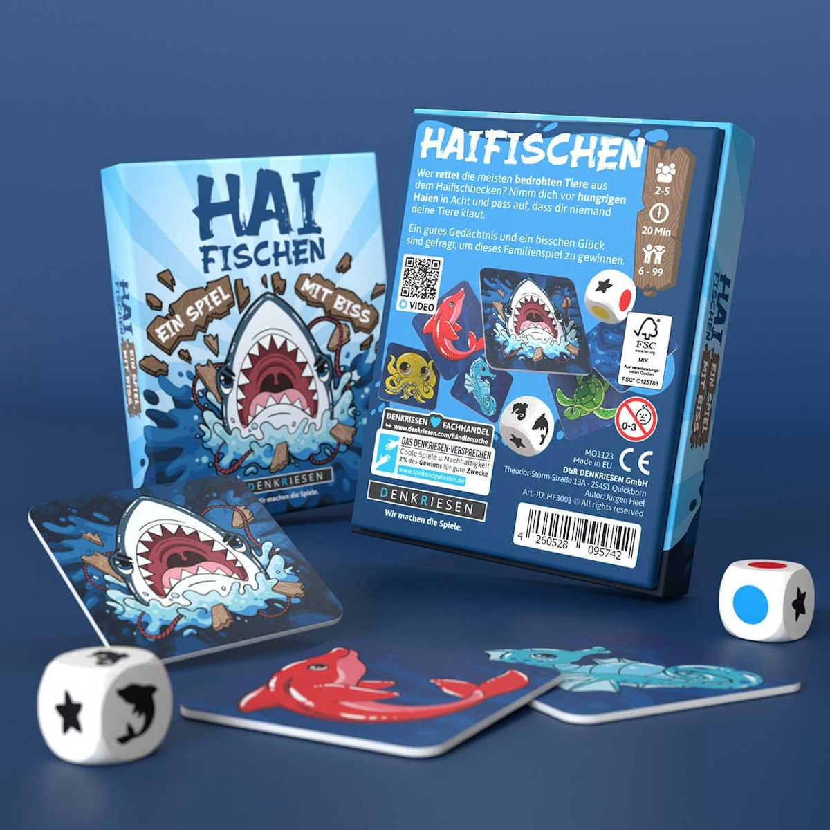 Haifischen- Ein Spiel mit Biss ab 6 Jahren Haifischen- Ein Spiel mit Biss ab 6 Jahren