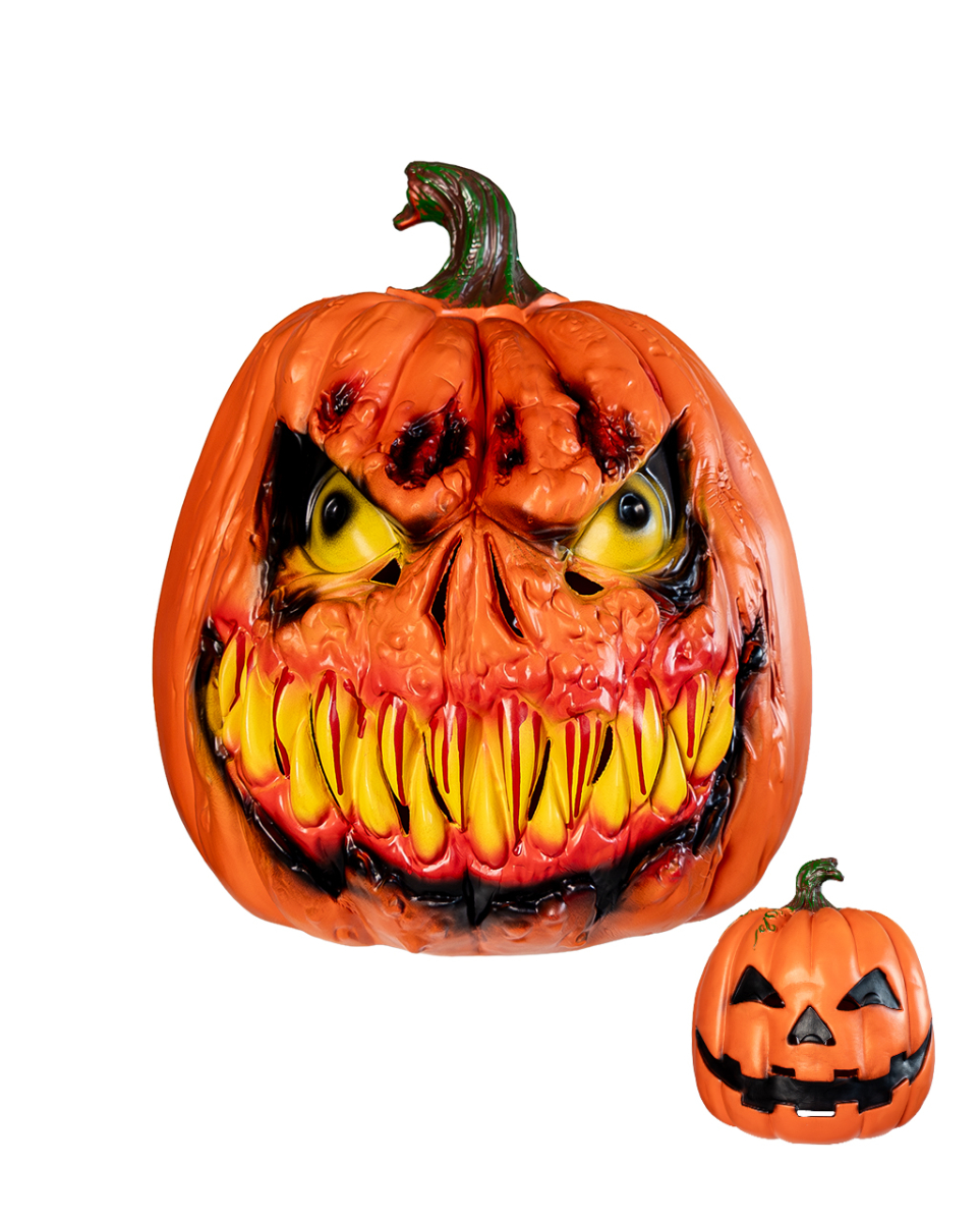 Halloween Kürbis Maske mit 2 Gesichtern Halloween Kürbis Maske mit 2 Gesichtern