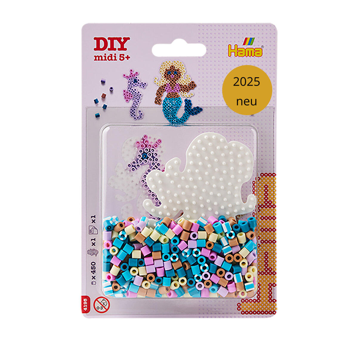 Hama - Bügelperlen Set klein Meerjungfrau Hama - Bügelperlen Set klein Meerjungfrau