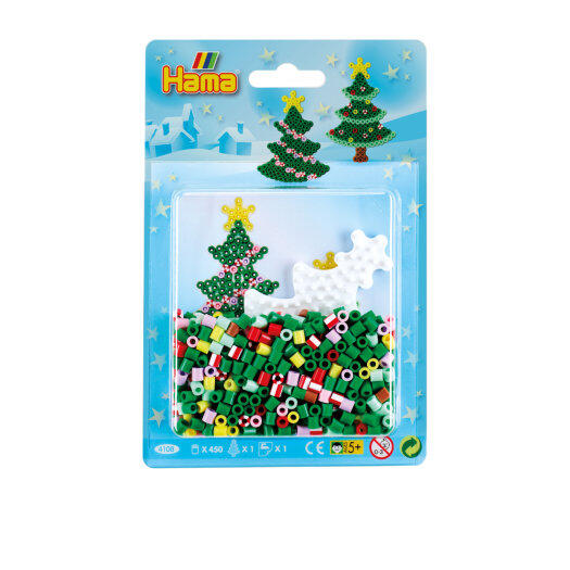 Hama - Bügelperlen Set klein Weihnachtsbaum Hama - Bügelperlen Set klein Weihnachtsbaum