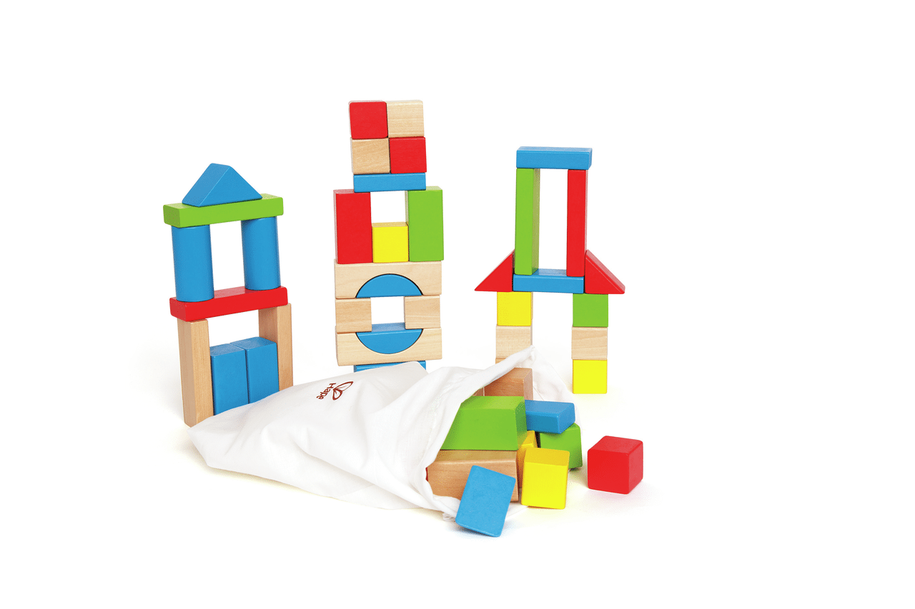 Hape - Bunte Holzbausteine Hape - Bunte Holzbausteine