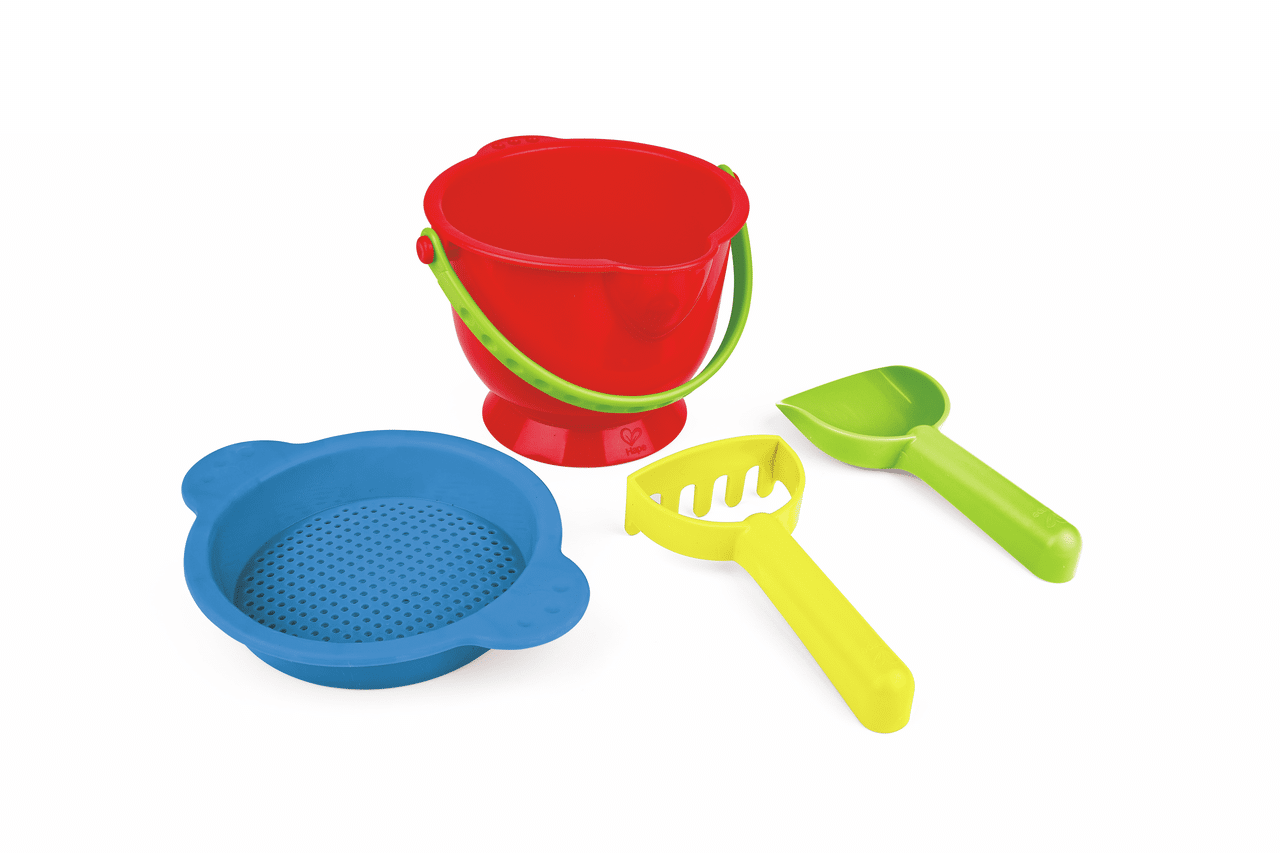 Hape - Hape Sandspielzeug Grundstattung 4-teilig Hape - Hape Sandspielzeug Grundstattung 4-teilig