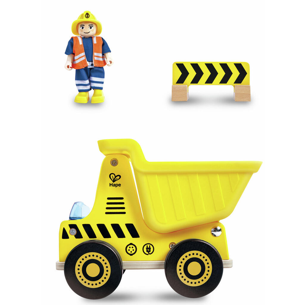 Hape - Kipplaster Mit Spielfigur Hape - Kipplaster Mit Spielfigur