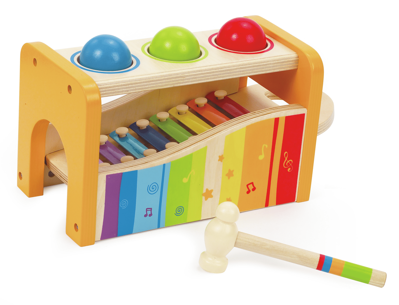 Hape - Klopfspiel Mit Xylophon Hape - Klopfspiel Mit Xylophon