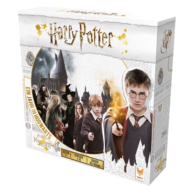 Harry Potter Ein Jahr in Hogwarts (Deutsch) Brettspiel Familienspiel Kinderspiele