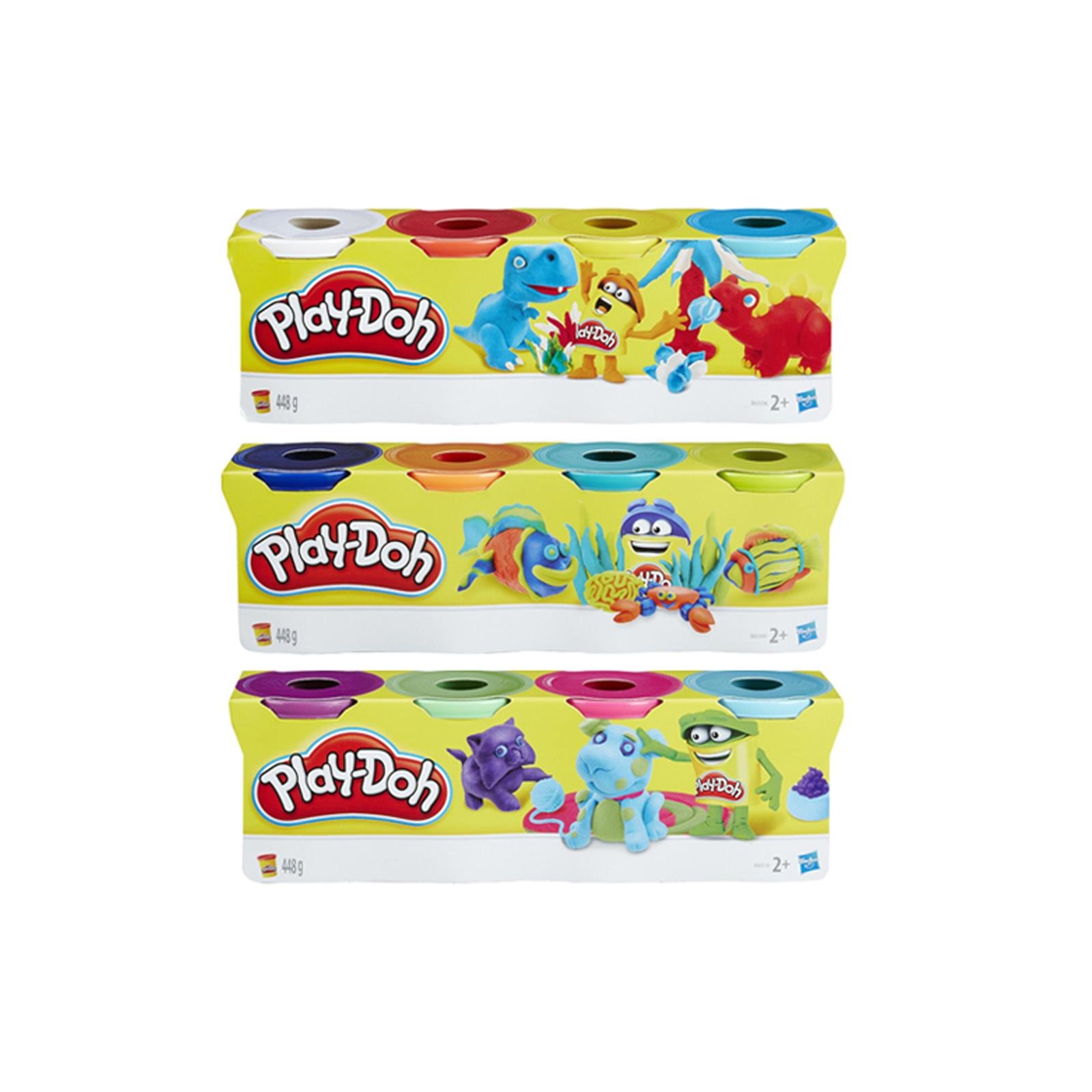 Hasbro - Play-Doh - 4er Pack Knete