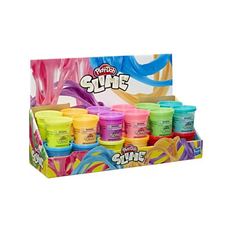 Hasbro - Play-Doh - Slime Einzeldose, sortiert (12)