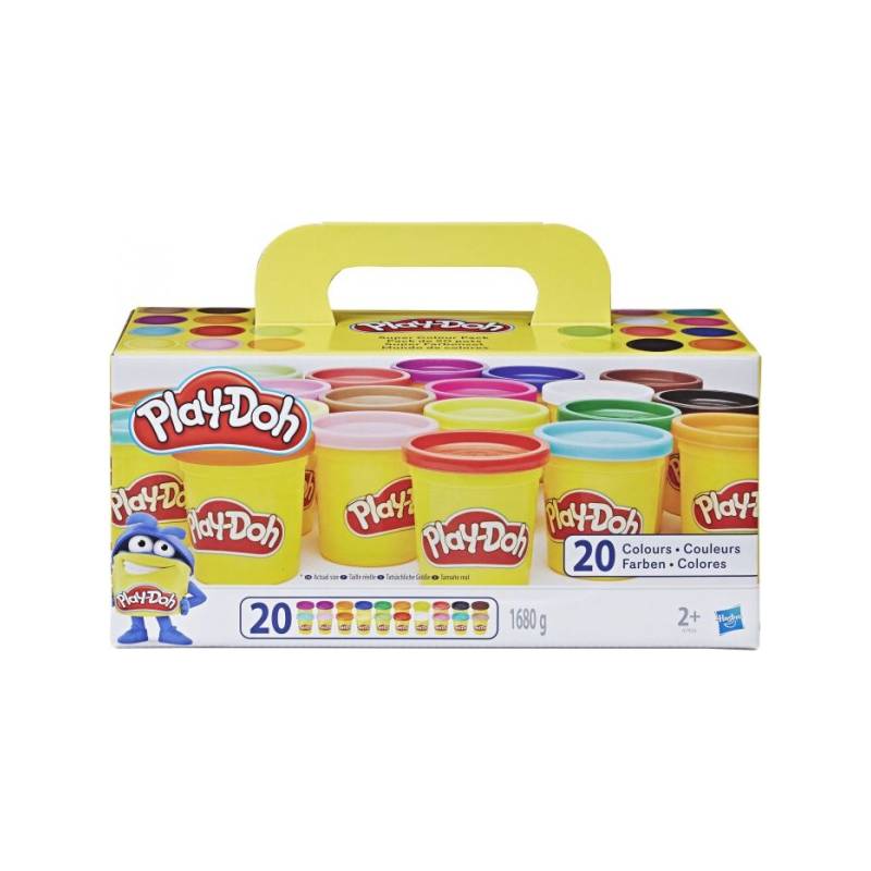 Hasbro - Play-Doh - Super Farbenset (20er Pack)