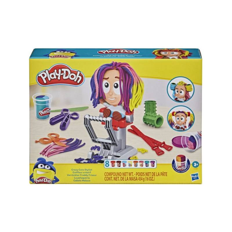 Hasbro - Play-Doh - Verrückter Freddy Friseur