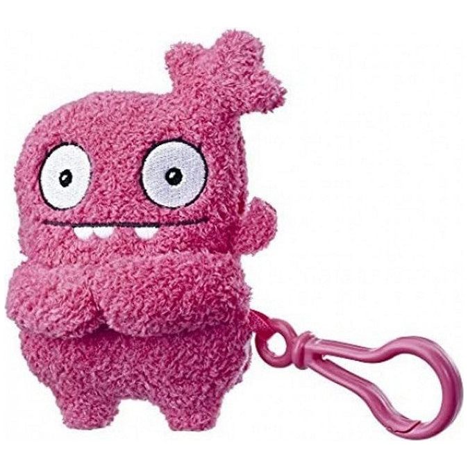 Hasbro - Ugly Dolls Plüsch Bagclip, Schlüsselanhänger Pink