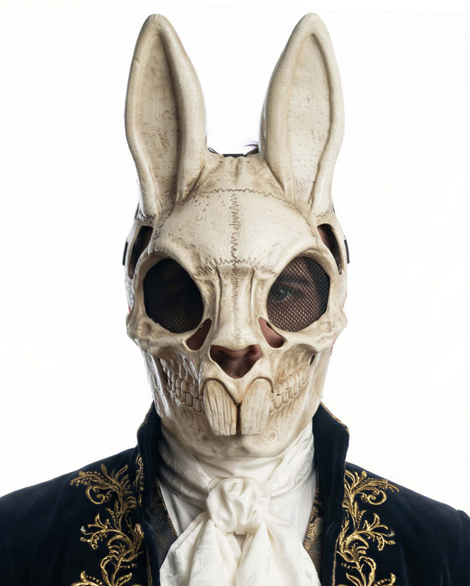 Hase Totenkopf Maske Hase Totenkopf Maske