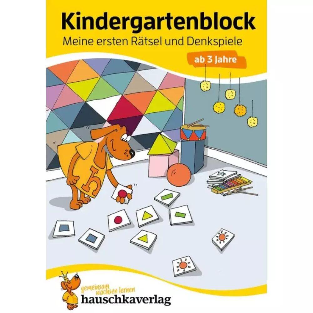 Hauschka - Kindergartenblock - Meine ersten Rätsel und Denkspiele ab 3 Hauschka - Kindergartenblock - Meine ersten Rätsel und Denkspiele ab 3