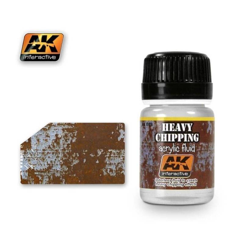 Heavy Chipping Acrylic Fluid