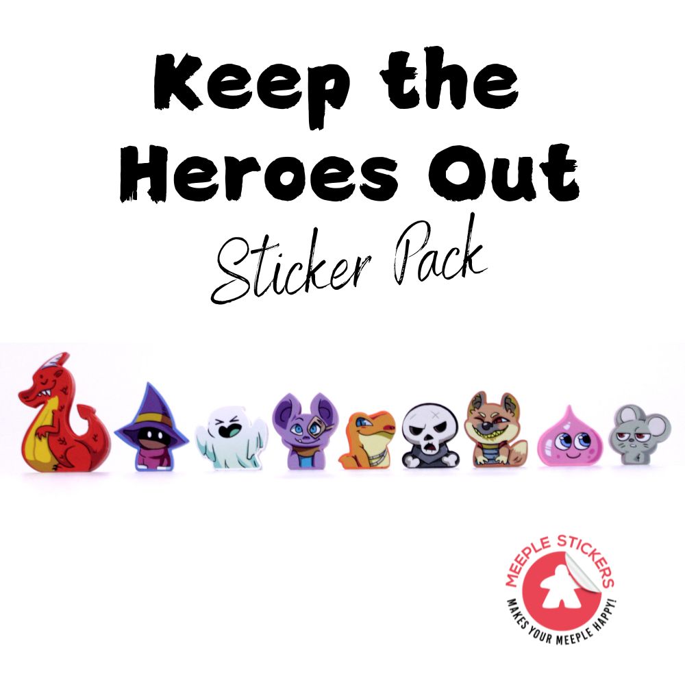 Helden m�ssen drau�en bleiben - Stickerpack