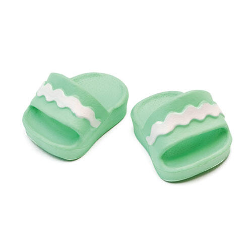 Heless - Puppen-Badeschlappen, mint, Gr. 38-45 cm Heless - Puppen-Badeschlappen, mint, Gr. 38-45 cm