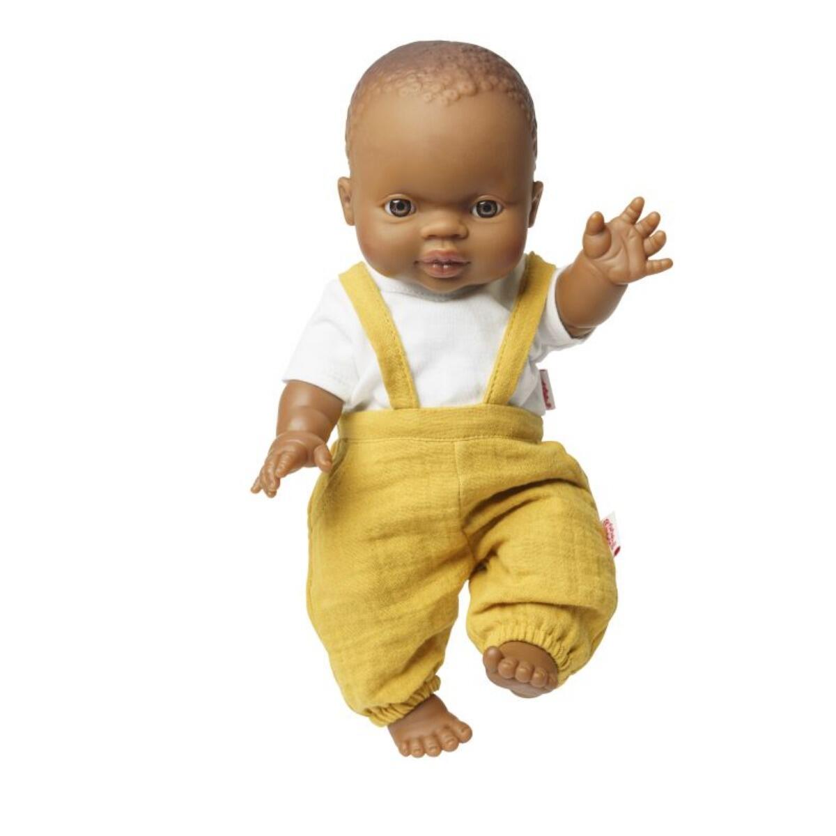 Heless - Puppen-Junge 34cm mit Latzhose aus Bio-Baumwolle Heless - Puppen-Junge 34cm mit Latzhose aus Bio-Baumwolle