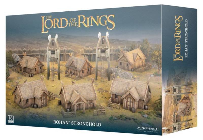 Herr der Ringe Außenposten von Rohan Games Workshop Hobbit Gelände Stronghold