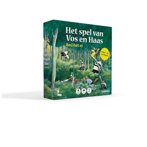 Het spel van Vos en Haas - Red het ei von Lannoo