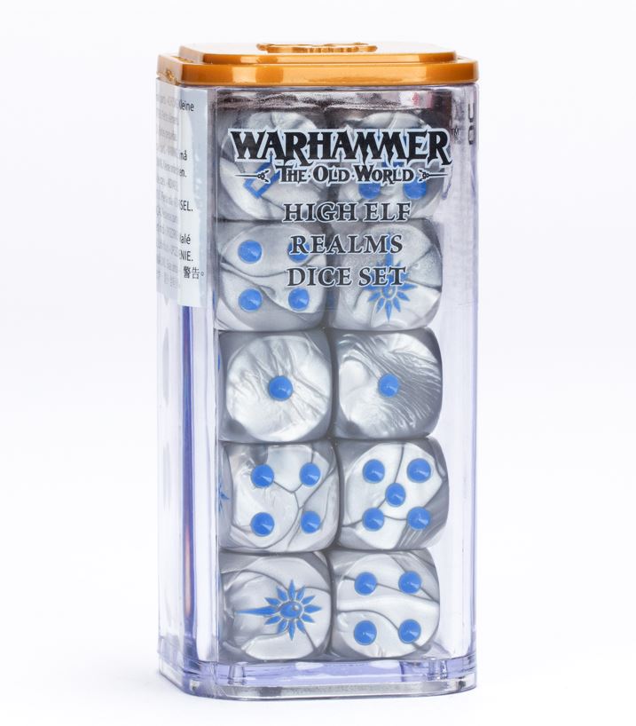 High Elf Realms Dice Set (20) Games Workshop GW Classic Fantasy