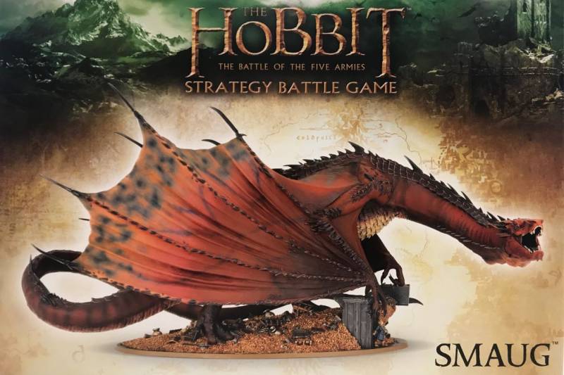 Hobbit Smaug und Bilbo Beutlin Games Workshop Herr der Ringe Feuerdrache Erebor