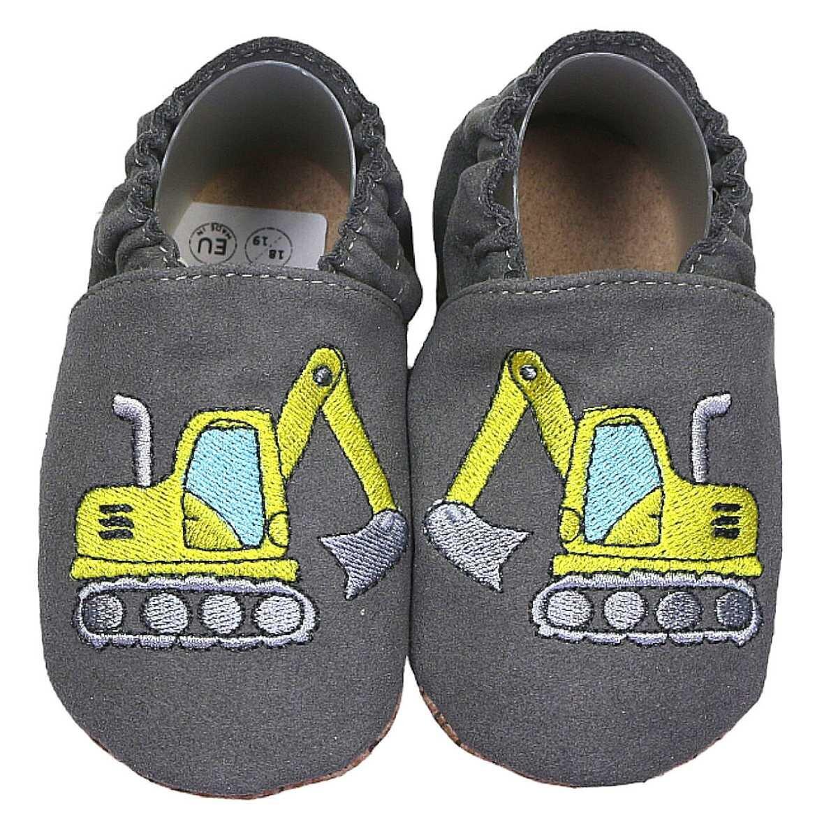 Hobea - Hobea Kinderschuhe RecyStep Bagger grau 26/27 Hobea - Hobea Kinderschuhe RecyStep Bagger grau 26/27