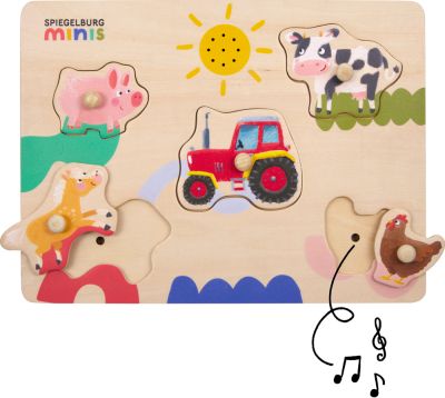 Holz-Soundpuzzle Spiegelburg Minis Holz-Soundpuzzle Spiegelburg Minis
