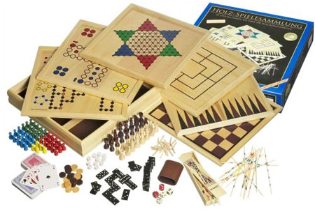 Holz Spielesammlung 100 deLuxe (Philos)