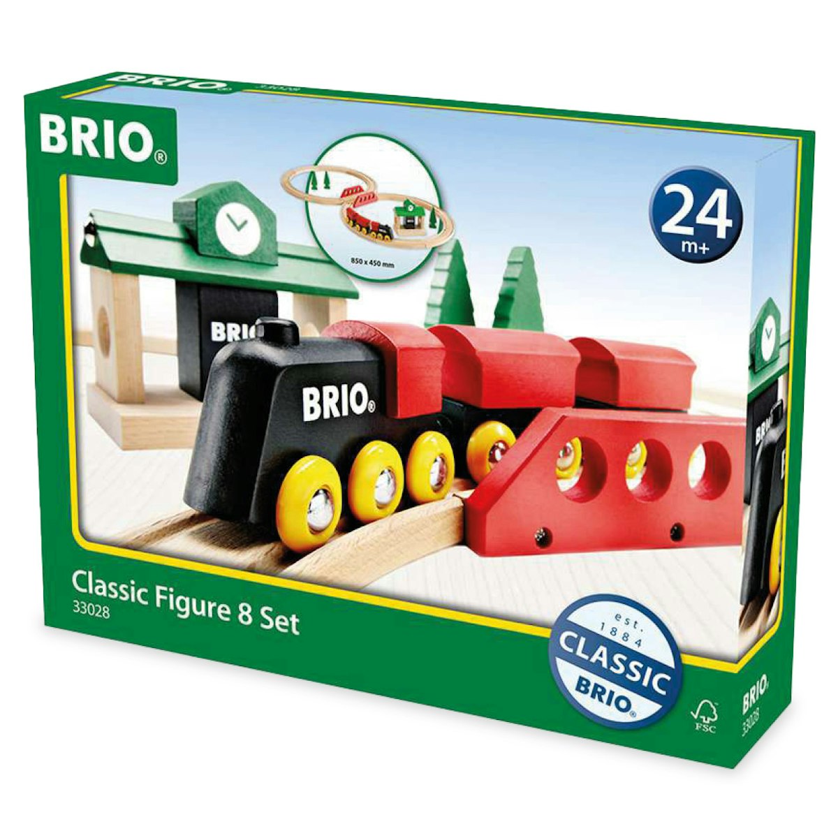 Holzeisenbahn Starterset Bahn Acht 22 Teile Holzeisenbahn Starterset Bahn Acht 22 Teile